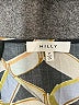 Milly 100% Cotton Blue 3/4 Sleeve Blouse Size P (petite) - photo 7
