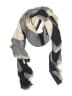 Unbranded Checkered-gingham Gray Black Scarf One size - photo 1