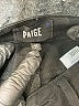 Paige Chevron-herringbone Black Jeans Size 25 waist - photo 7