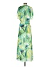 Bardot 100% Polyester Tropical Green Cocktail Dress Size S - photo 2