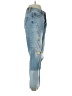 Zara Graphic Blue Jeans Size 00 - photo 4