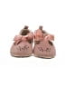 Unbranded 100% Leather Pink Booties Size 6-9 mo (baby) - photo 2