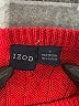 IZOD 100% Cotton Red Pullover Sweater Size 7 - photo 7