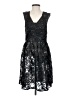 Decode 1.8 100% Polyester Black Cocktail Dress Size 2 - photo 1