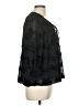 Koko + Mason 100% Polyester Black 3/4 Sleeve Blouse Size M - photo 4