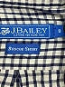 Assorted Brands Checkered-gingham Blue 3/4 Sleeve Button-Down Shirt Size 8 - photo 7