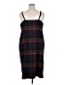 BP. Plaid Black Casual Dress Size 1X - photo 2