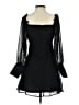 Missguided 100% Polyester Black Cocktail Dress Size 2 - photo 2