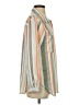 Unbranded Stripes Orange Long Sleeve Blouse Size S - photo 4