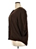 Beverly Drive 100% Rayon Brown 3/4 Sleeve Blouse Size 3X - photo 5