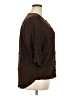 Beverly Drive 100% Rayon Brown 3/4 Sleeve Blouse Size 3X - photo 4