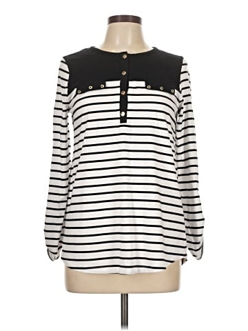 Anne Klein Sport Long Sleeve Blouse (view 1)