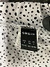 Shein Polka Dots Gray Casual Skirt Size S - photo 3