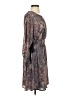 Floreat 100% Polyester Paisley Gray Casual Dress Size S - photo 4
