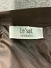 Le Suit 100% Polyester Solid Black Brown Formal Skirt Size 16 - photo 3