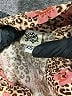 Ivy Jane 100% Rayon Animal Print Brown Long Sleeve Blouse Size XS - photo 7