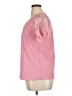 Unbranded 100% Polyester Pink Short Sleeve Blouse Size XL - photo 5