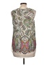 Daniel Rainn Paisley Gray Casual Dress Size L - photo 2