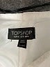 Topshop 100% Polyester Solid White Casual Skirt Size 10 - photo 4