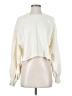 FRAME 100% Pima Cotton Ivory Sweatshirt Size S - photo 1