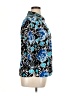 Joanna Floral Blue 3/4 Sleeve Button-Down Shirt Size XL - photo 4