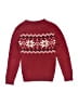 Old Navy Chevron-herringbone Red Pullover Sweater Size 8 - photo 2