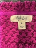Style&Co Tweed Purple Pullover Sweater Size XL - photo 7
