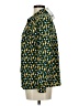 NY Collection Print Teal Green Long Sleeve Blouse Size M - photo 5