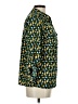 NY Collection Print Teal Green Long Sleeve Blouse Size M - photo 4