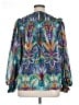 Nicole Miller 100% Polyester Teal 3/4 Sleeve Blouse Size XL - photo 2