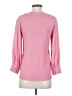 DKNY 100% Polyester Pink Long Sleeve Blouse Size XXS - photo 2