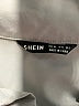Shein 100% Polyester Solid Gray 3/4 Sleeve Blouse Size 2 - photo 7