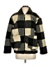 American Eagle Outfitters 100% Polyester Checkered-gingham Black Coat Size XS - photo 1