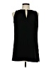 W by Worth Solid Black Sleeveless Blouse Size 6 - photo 1