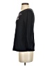 Ann Taylor LOFT 100% Cotton Floral Black Pullover Sweater Size XS - photo 5