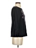 Ann Taylor LOFT 100% Cotton Floral Black Pullover Sweater Size XS - photo 4