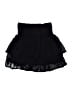 H&M 100% Polyester Solid Black Skirt Size 20 - photo 2