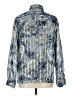 Alfred Dunner Metallic Silver Long Sleeve Blouse Size 10 - photo 2