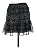 Madewell 100% Polyester Argyle Black Casual Skirt Size S - photo 2