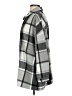 Unbranded 100% Polyester Plaid Gray Coat Size S - photo 5