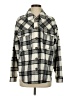 LA Hearts 100% Polyester Plaid Gray Coat Size XS - photo 1