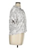 Southern Shirt Metallic Silver Short Sleeve Blouse Size XL - photo 4