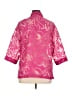 TanJay 100% Polyester Pink 3/4 Sleeve Blouse Size 14 - photo 2