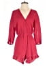 Dina Be Solid Red Romper Size S - photo 1