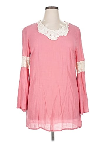 Indigo Soul 3/4 Sleeve Blouse (view 1)