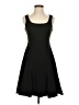 Ann Taylor LOFT Solid Black Cocktail Dress Size 0 - photo 1