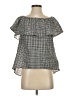 MICHAEL Michael Kors Black Short Sleeve Blouse Size S - photo 1