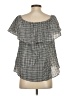 MICHAEL Michael Kors Black Short Sleeve Blouse Size S - photo 2