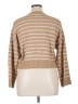T Tahari Stripes Tan Pullover Sweater Size XL - photo 2