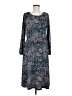 Talbots Paisley Blue Casual Dress Size M - photo 1